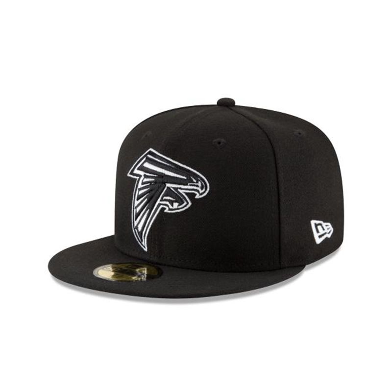 NFL Atlanta Falcons 59Fifty Fitted (PRE2294) - Black New Era Caps